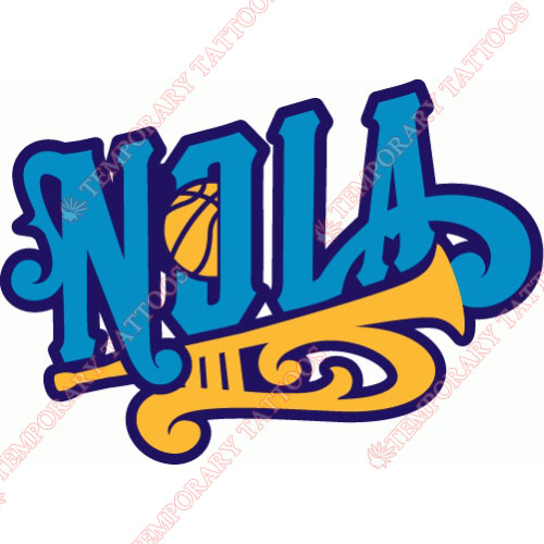 New Orleans Hornets Customize Temporary Tattoos Stickers NO.1110